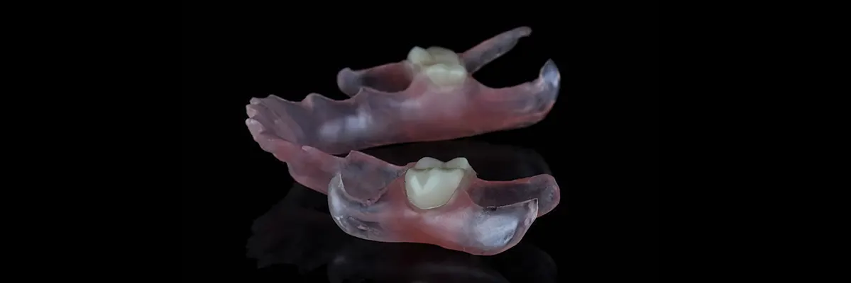 دندان مصنوعی تکه ای فلکسیبل